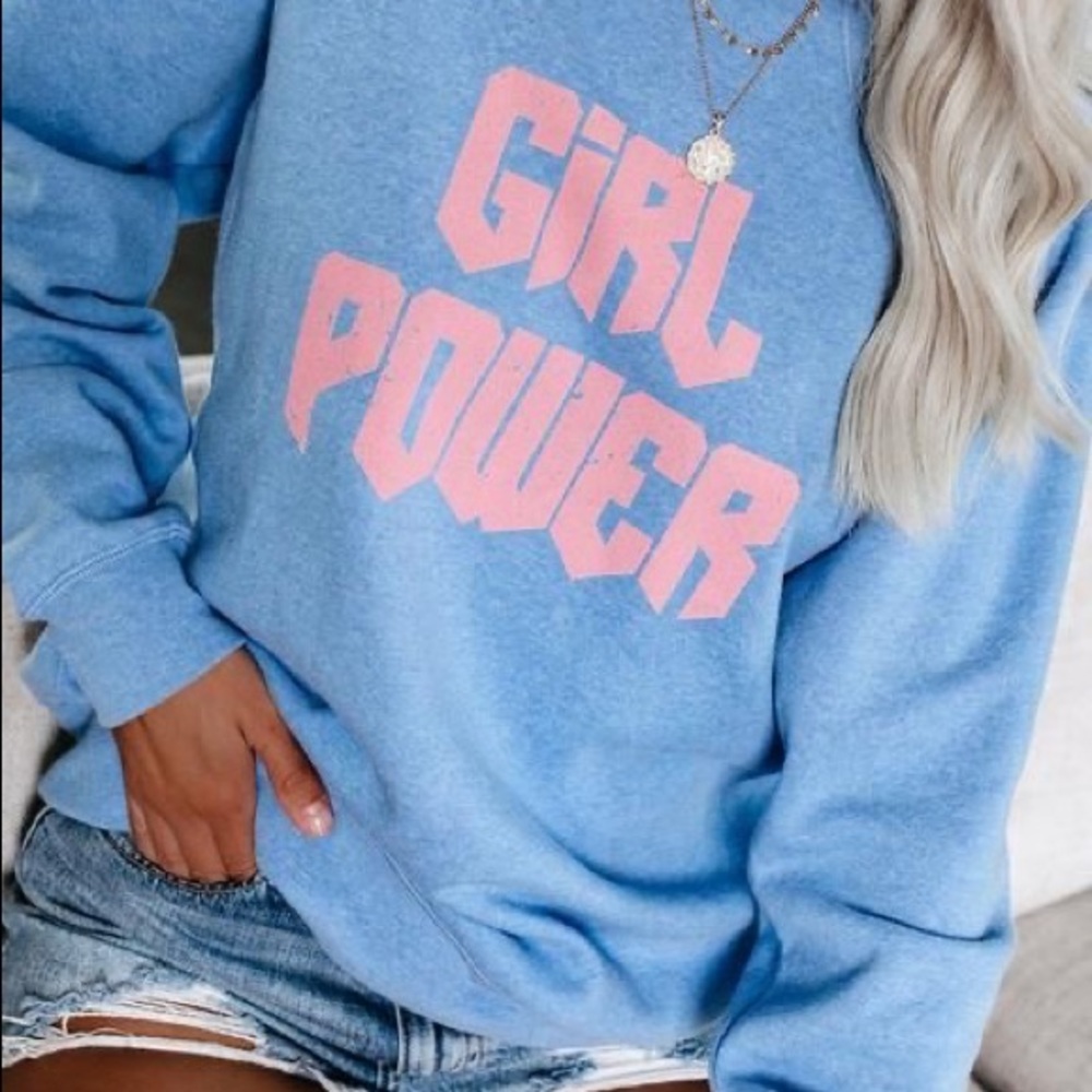 VICI Brand New Girl Power Pullover size Small